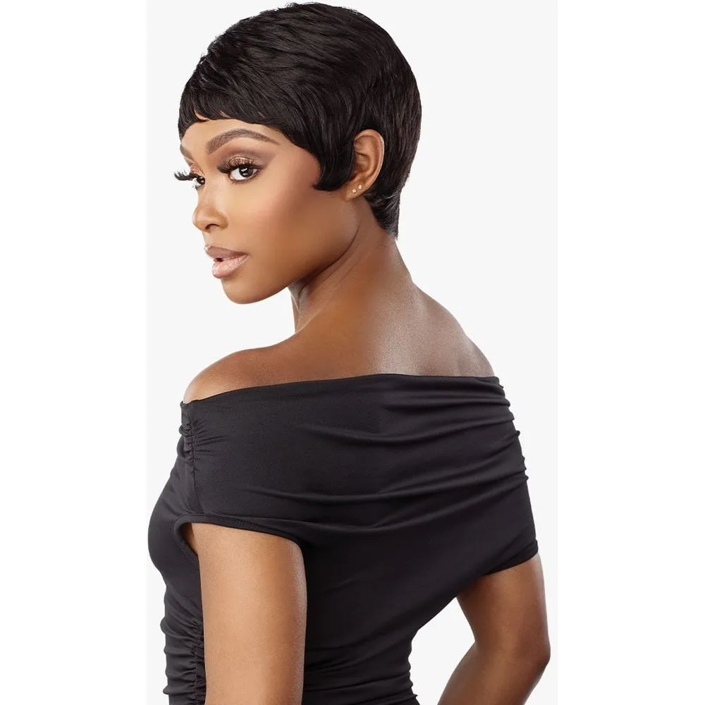 Sensationnel Empire Human Hair Salt & Pepper Full Wig - Evie thumbnail 2