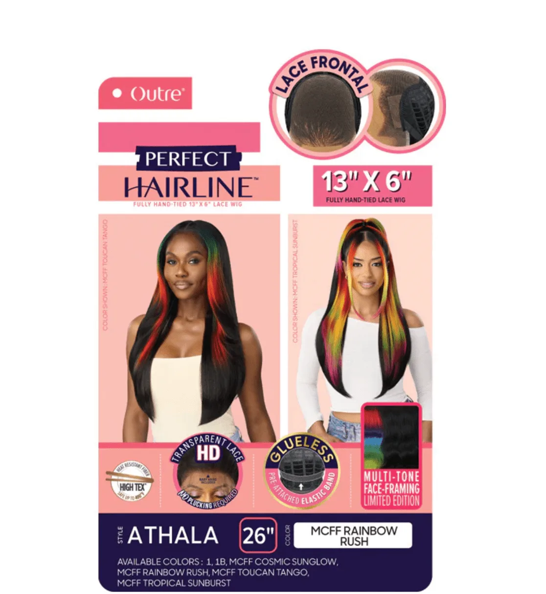 Outre Perfect Hairline 13x6 HD Lace Front Wig - Athala thumbnail 5