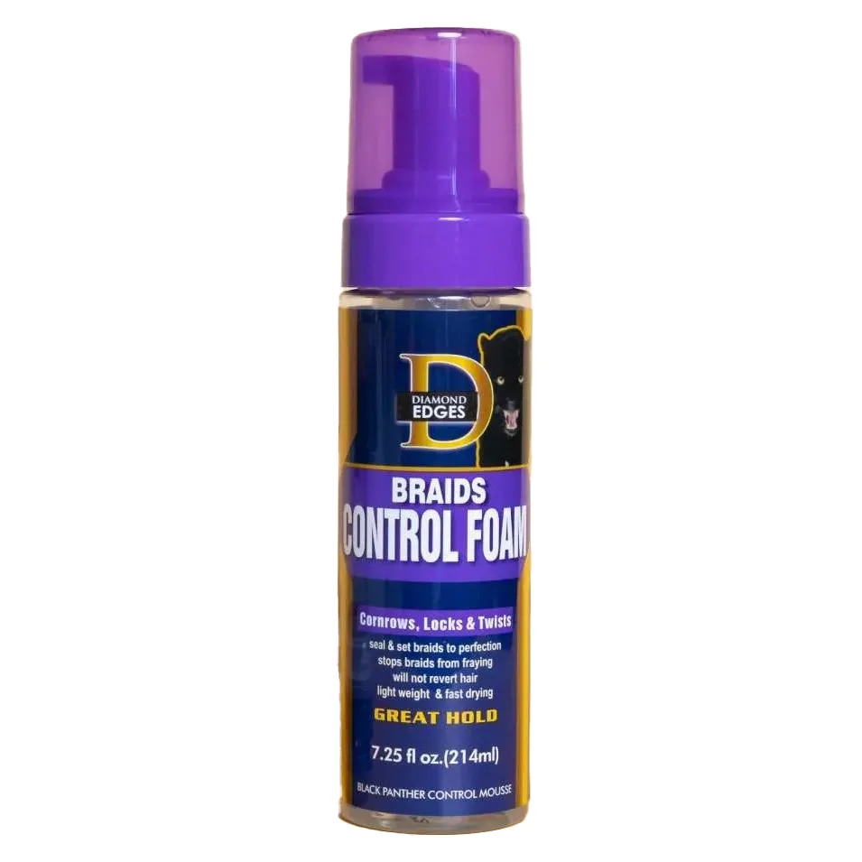 Black Panther Braid Control Foam (7.25 oz)