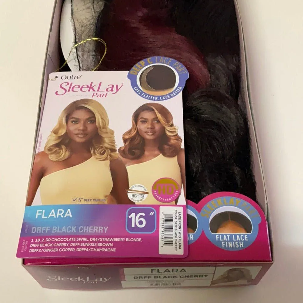 Outre Sleeklay Deep-C Synthetic Lacefront Wig - Flara thumbnail 6