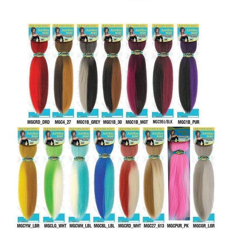Bobbi Boss: Jumbo Braid Feather Tip Pre Stretched 54" thumbnail 5