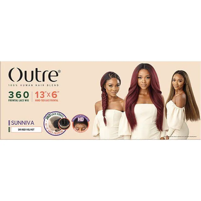 Outre 360 100% Human Hair Blend Lace Front Wig - Sunniva thumbnail 6