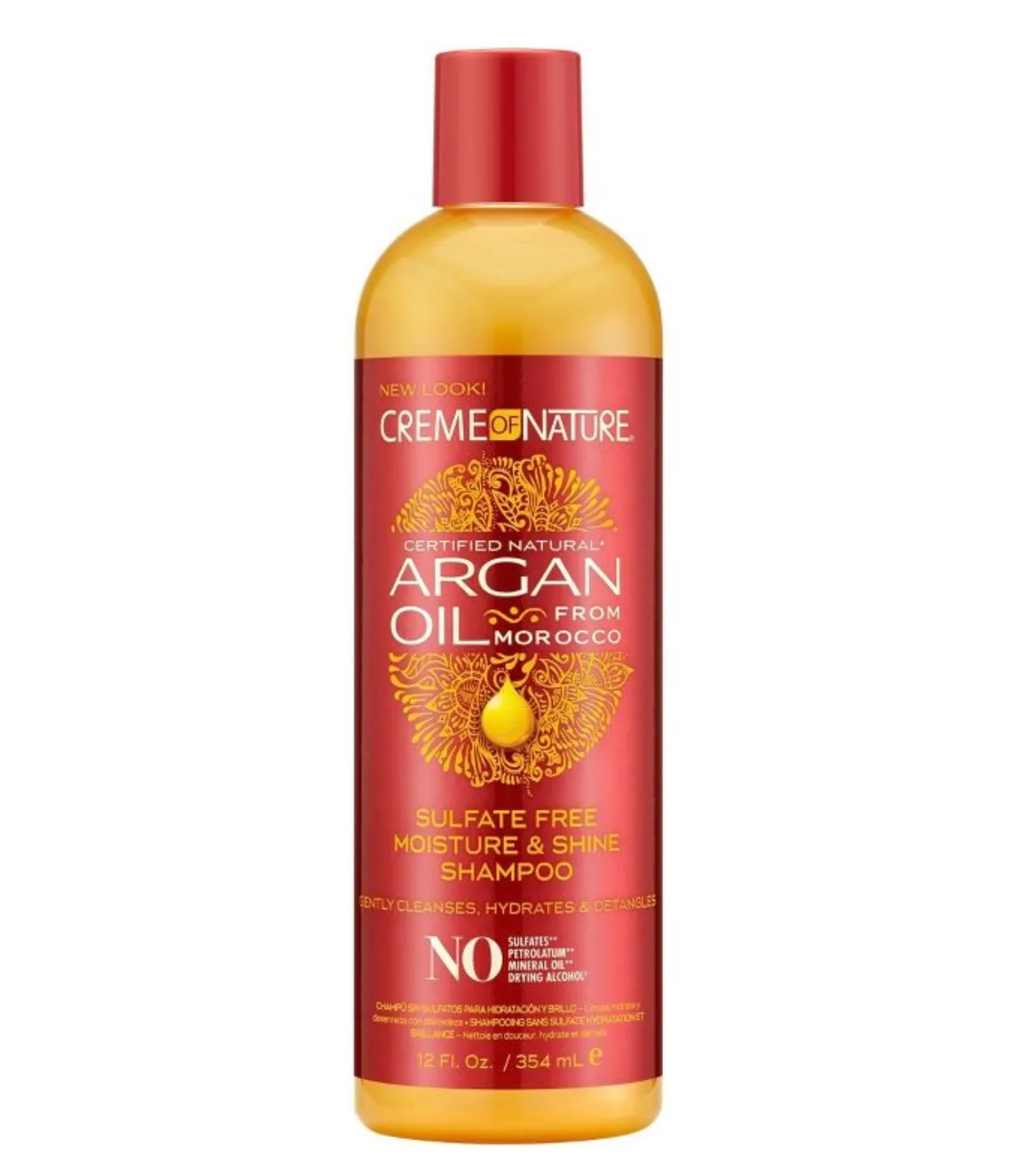 Creme Of Nature Argan Oil Sulfate-Free Moisture & Shine Shampoo