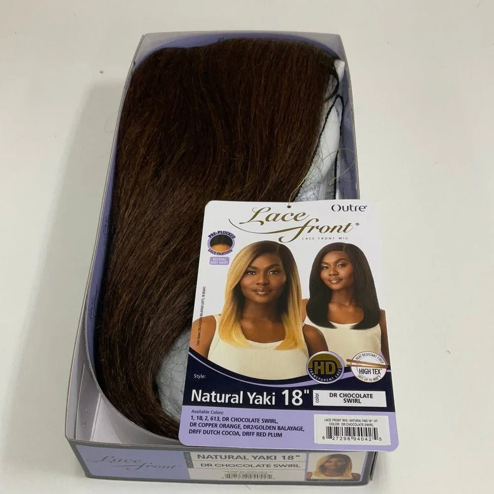 Outre Lace Front HD Synthetic Lace Front Wig - Natural Yaki 18" thumbnail 12