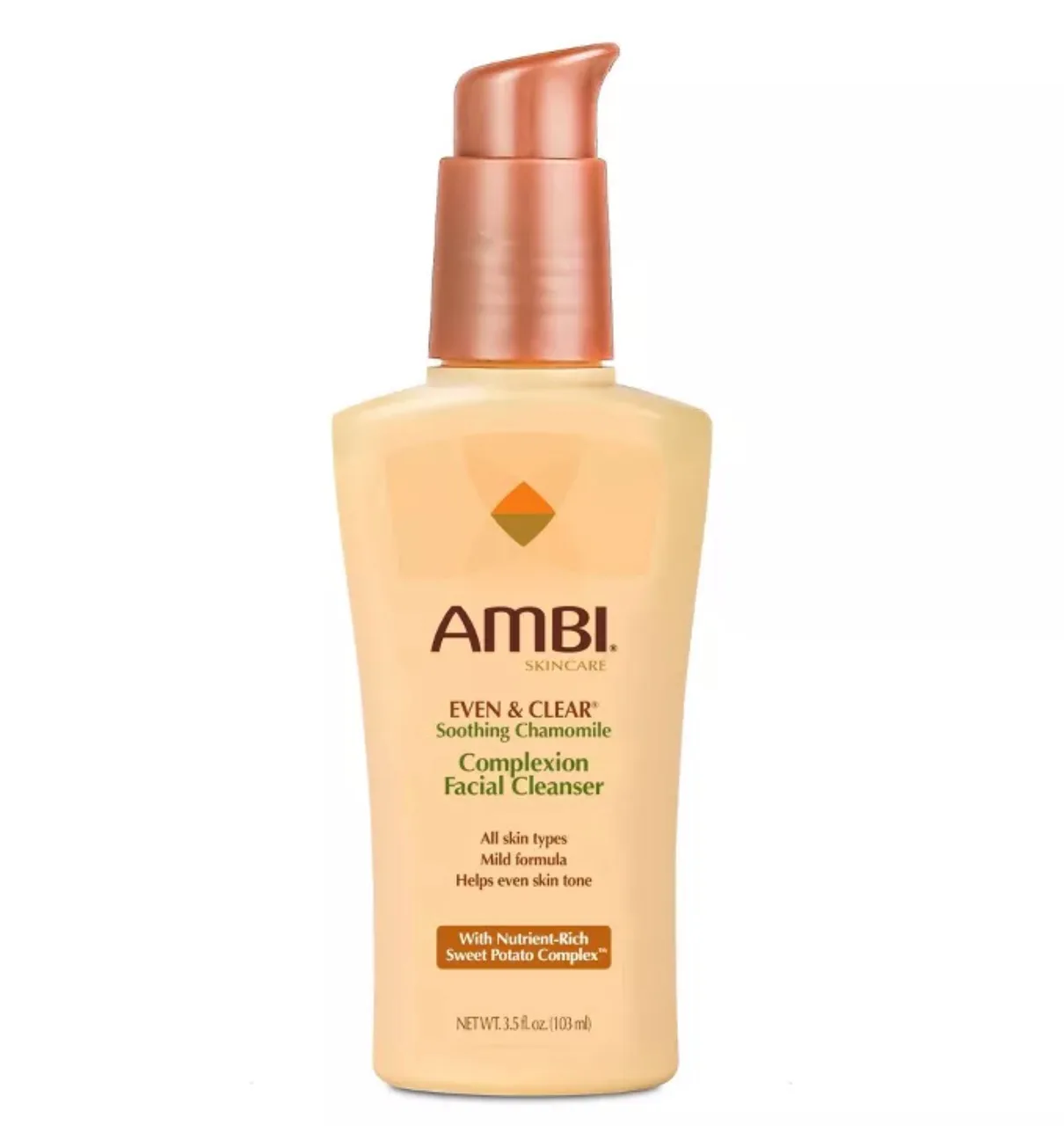 Ambi Even & Clear Soothing Chamomile Complexion Facial Cleanser (3.5 oz)