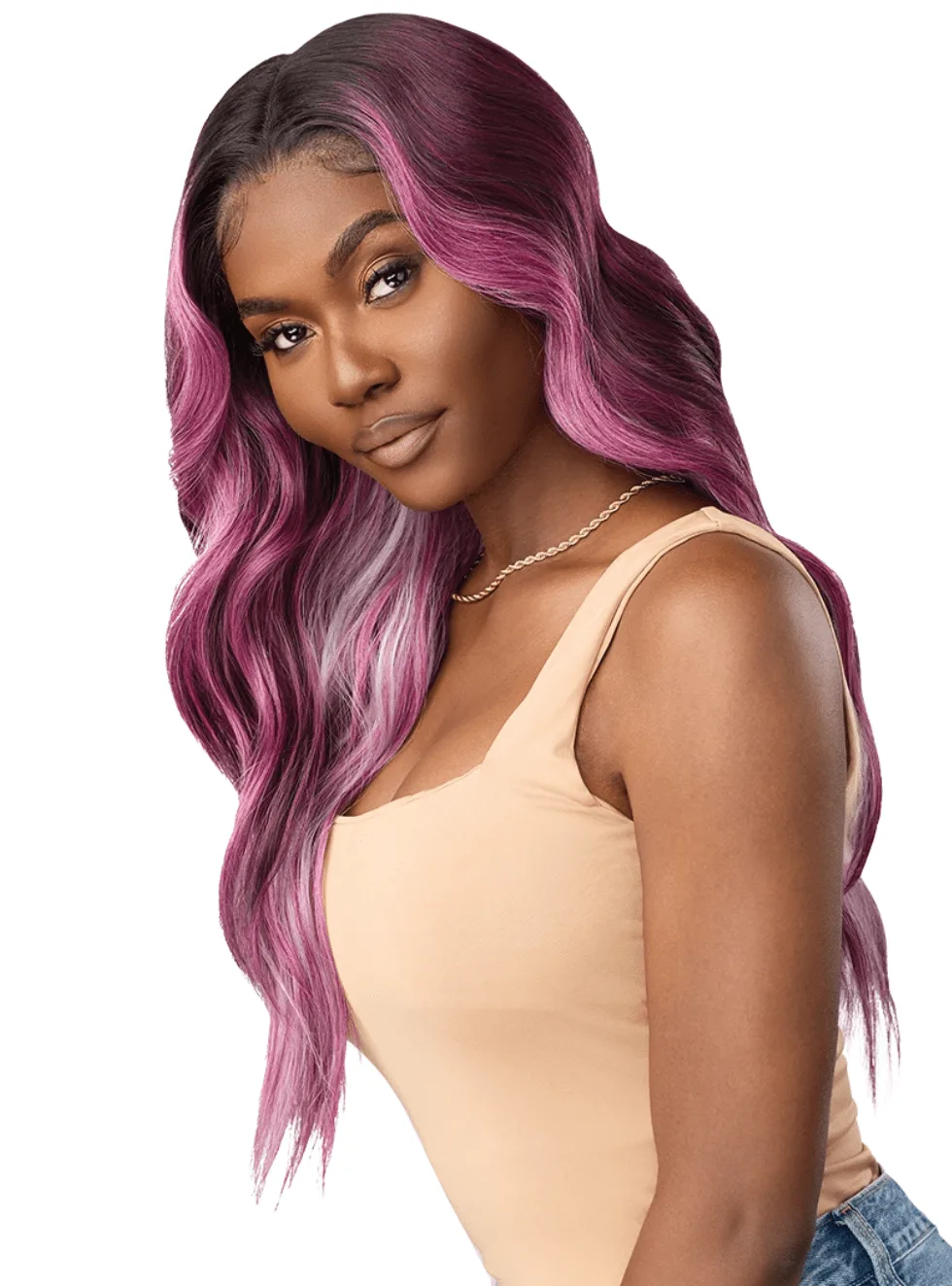 Outre Melted Hairline Synthetic HD Lace Front Wig – MH 116 thumbnail 3