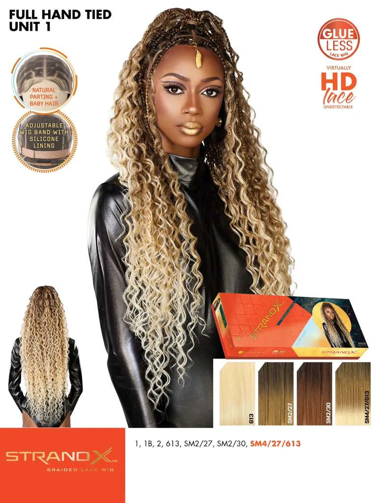 Sensationnel Strand X Braided Full Hand-Tied Lace Wig - Unit 1 thumbnail 10