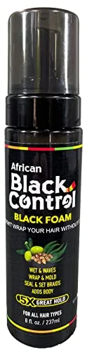 African Black Control Black Foam - 8 fl oz