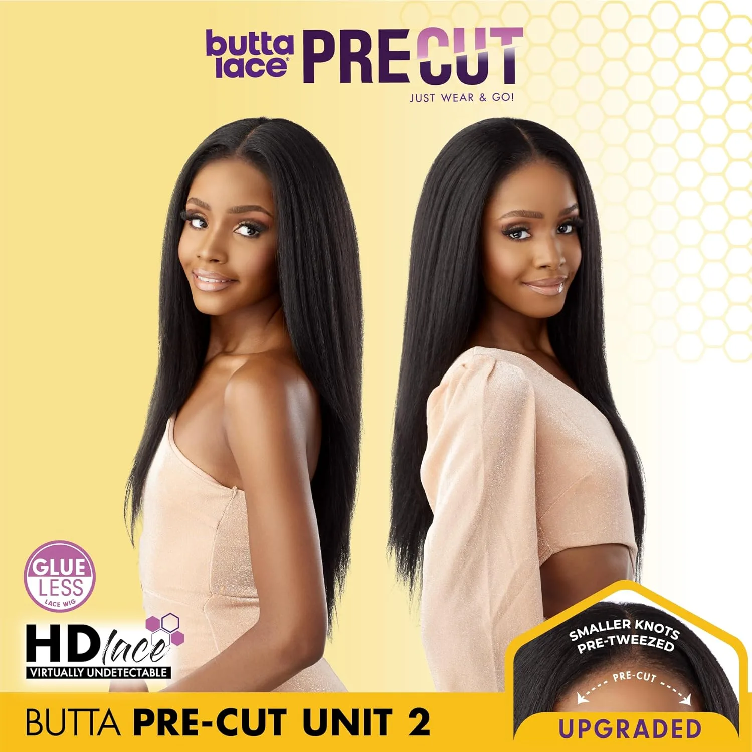 Sensational Butta Lace Pre-Cut HD Lace Wig - Unit 2 alternate