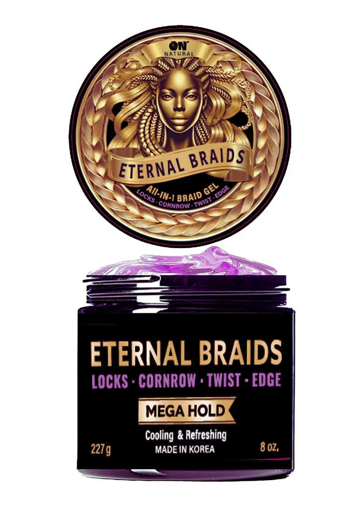 On Natural Eternal Braids - All-In-1 Braid Gel (8 oz) #137