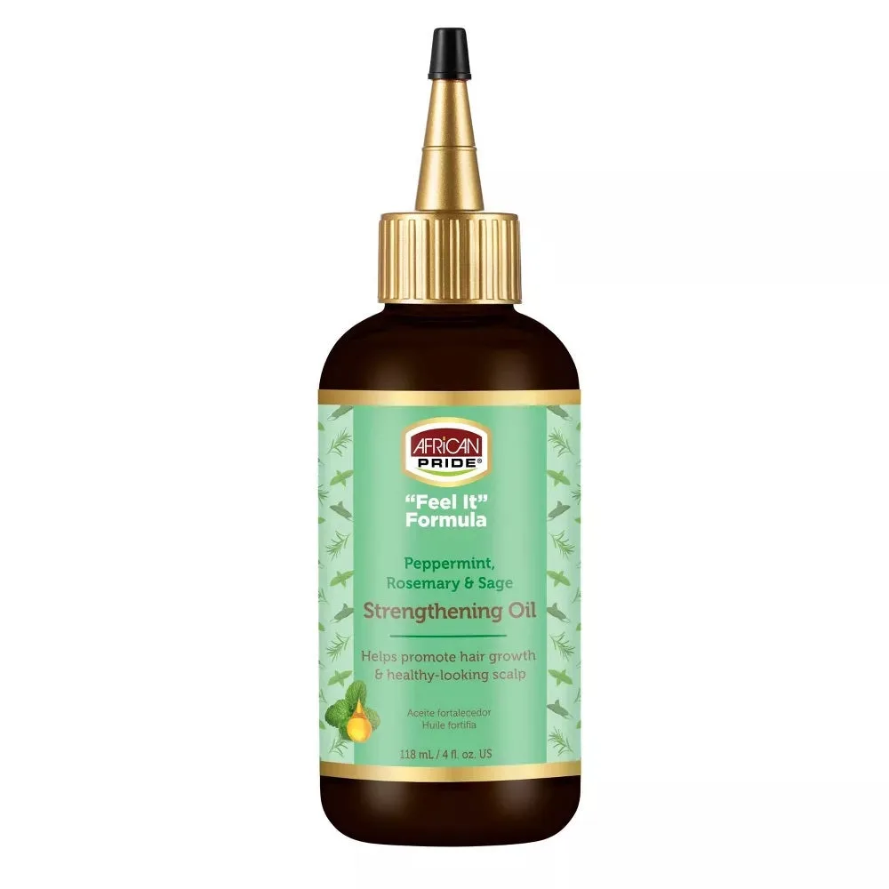 African Pride Feel It Formula Strengthening Oil Hair Treatment (4oz) alternate
