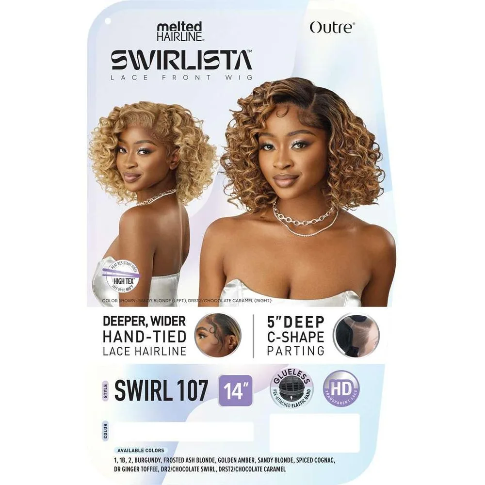 Outre Melted Hairline Swirlista HD Synthetic Lace Front Wig - Swirl 107 thumbnail 5