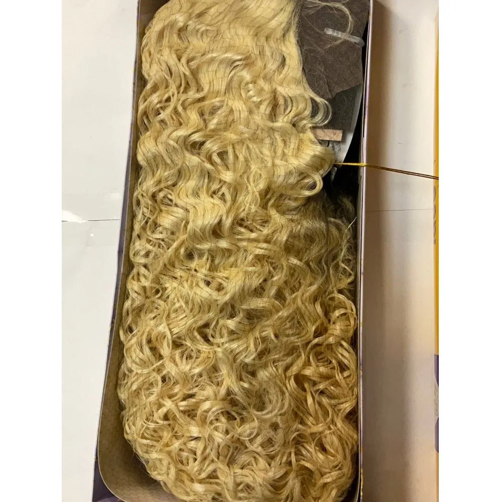 Sensationnel Butta Lace Human Hair Blend Lace Front Wig - Bohemian 28" thumbnail 6