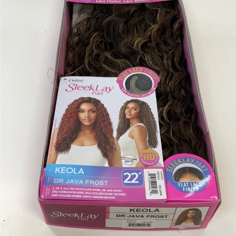 Outre Sleeklay Part Synthetic L-Part Wig - Keola thumbnail 10