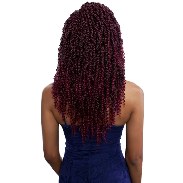 Afri-Naptural: 2X Gorgeous Passion Twist 14” (TWB213) Crochet Braids thumbnail 4