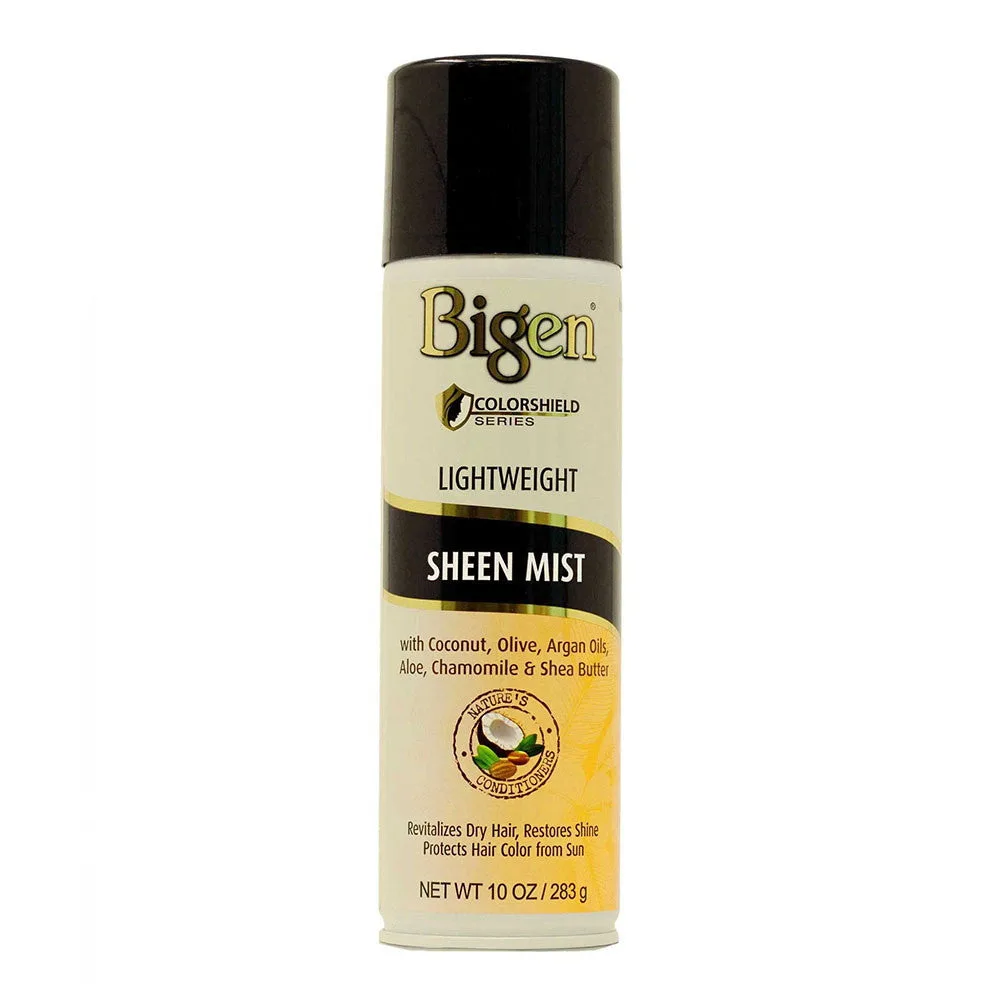 Bigen Colorshield Lightweight Sheen Mist, Protects Hair Color from Sun, 10 Oz