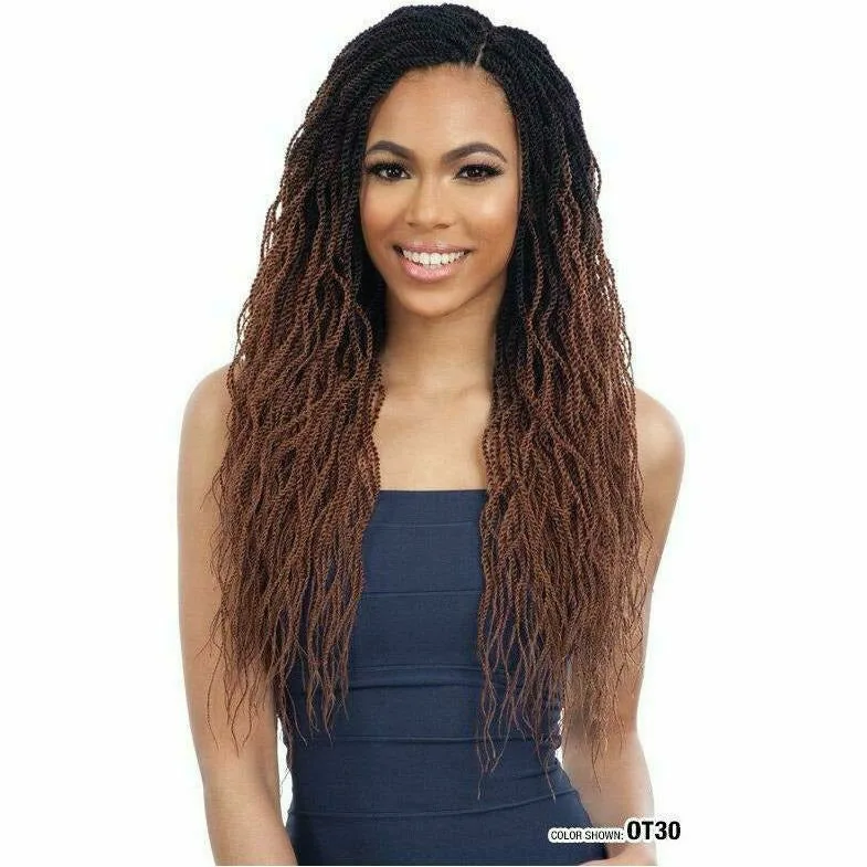 FreeTress: 3X Pre-Stretched Natural Wavy Twist 18" Crochet Braids thumbnail 2
