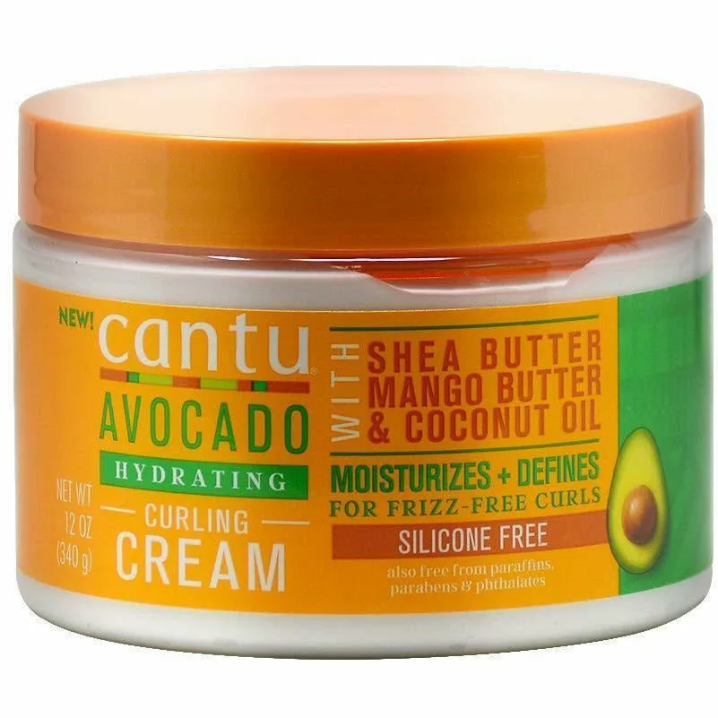 Cantu: AVOCADO HYDRATING CURLING CREAM 12oz thumbnail 2