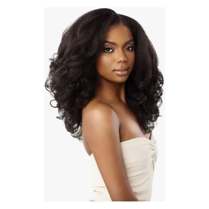 Sensationnel Kinky Edges Y-Part HD Lace Wig – Kinky Roller Set 16″ thumbnail 5