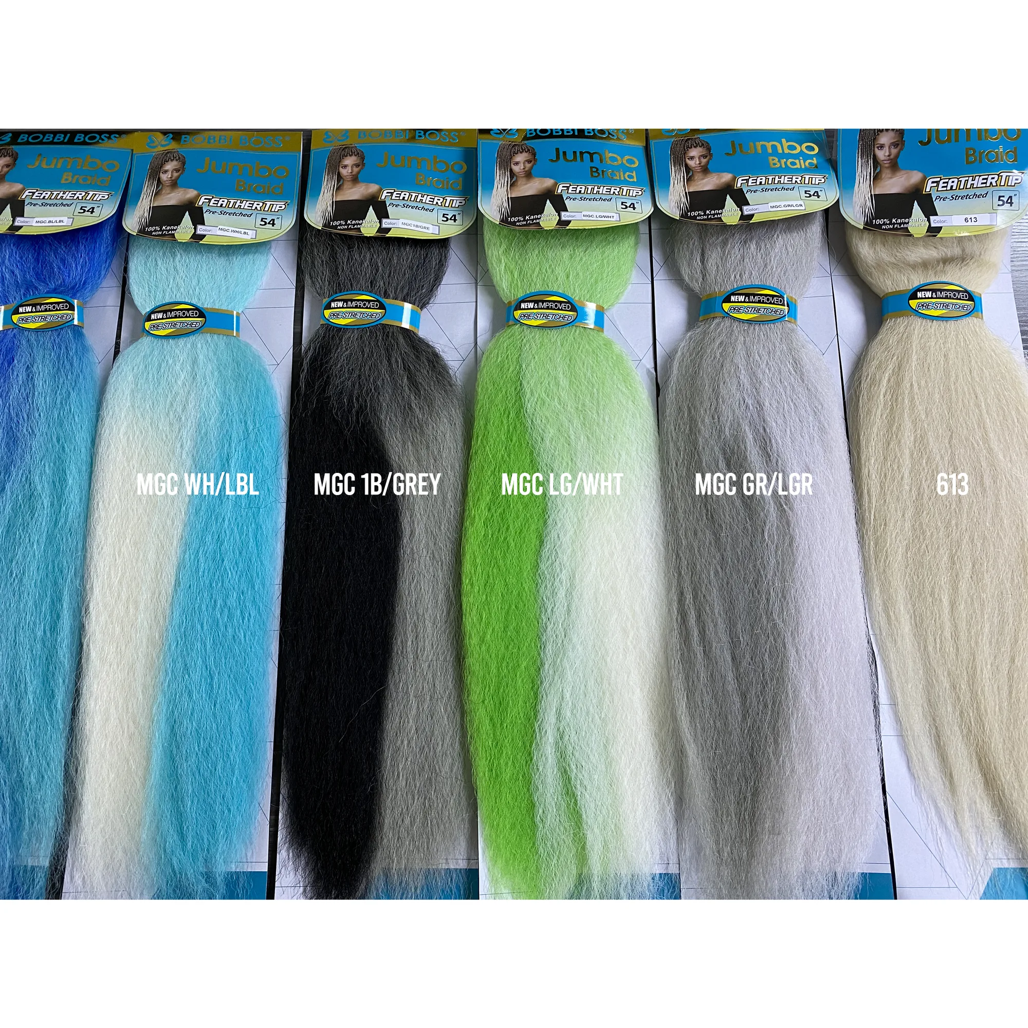 Bobbi Boss: Jumbo Braid Feather Tip Pre Stretched 54" thumbnail 7