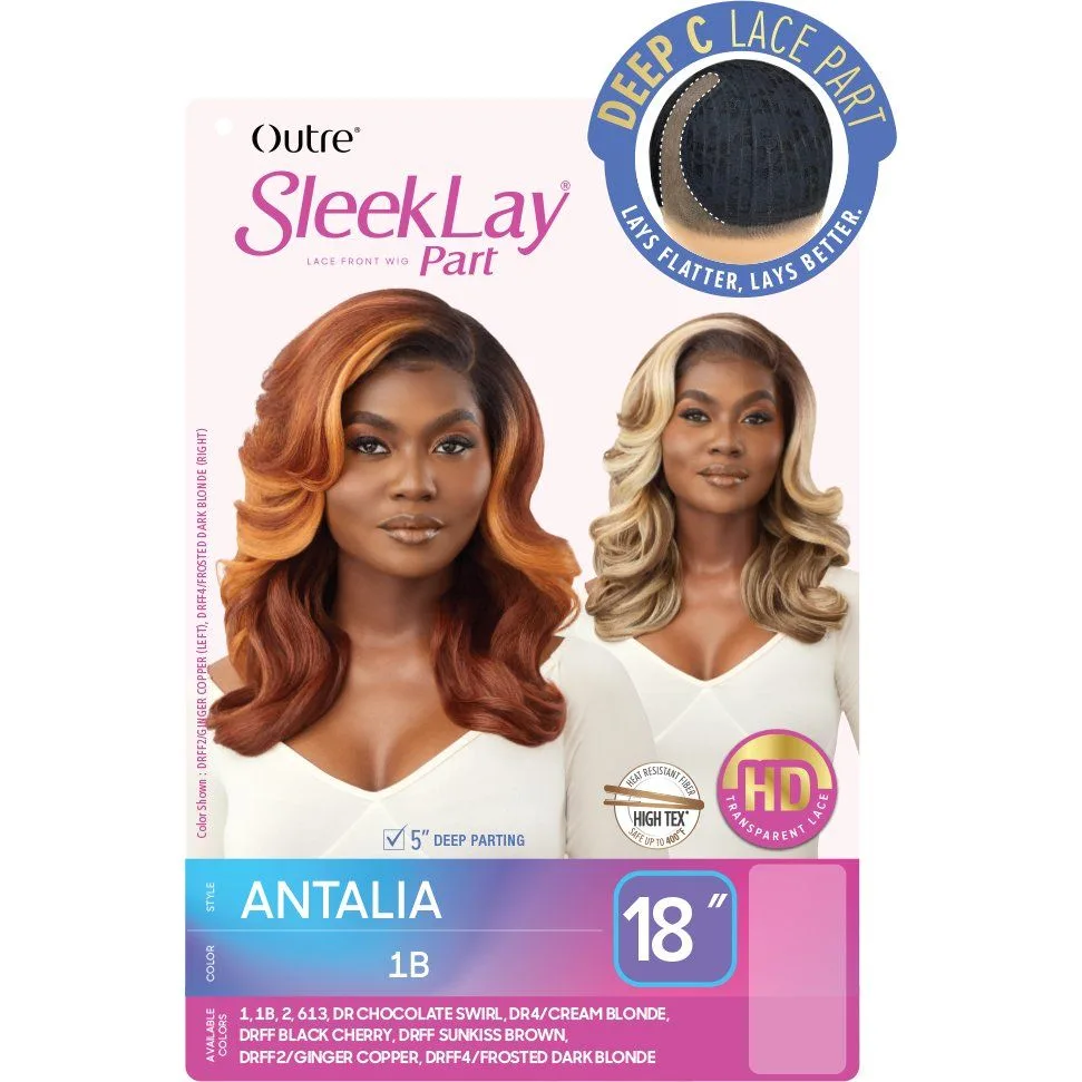 Outre SleekLay Part Synthetic Deep C Lace Wig - Antalia thumbnail 5