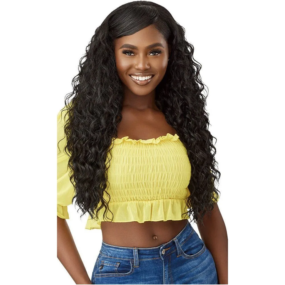 Outre Converti-Cap Synthetic Half Wig - Wet & Wavy Beach Beauty thumbnail 2