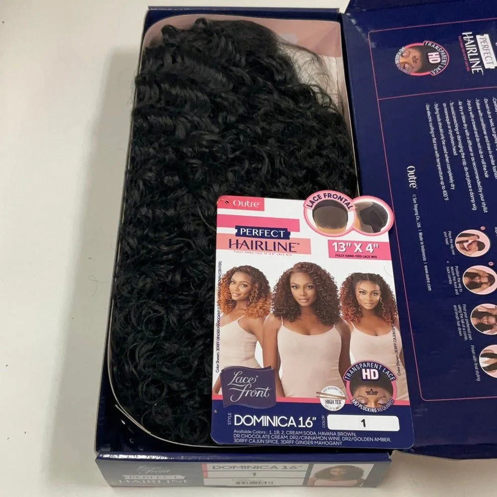 Outre Perfect Hairline 13x4 HD Synthetic Lace Front Wig - Dominica 16" thumbnail 6