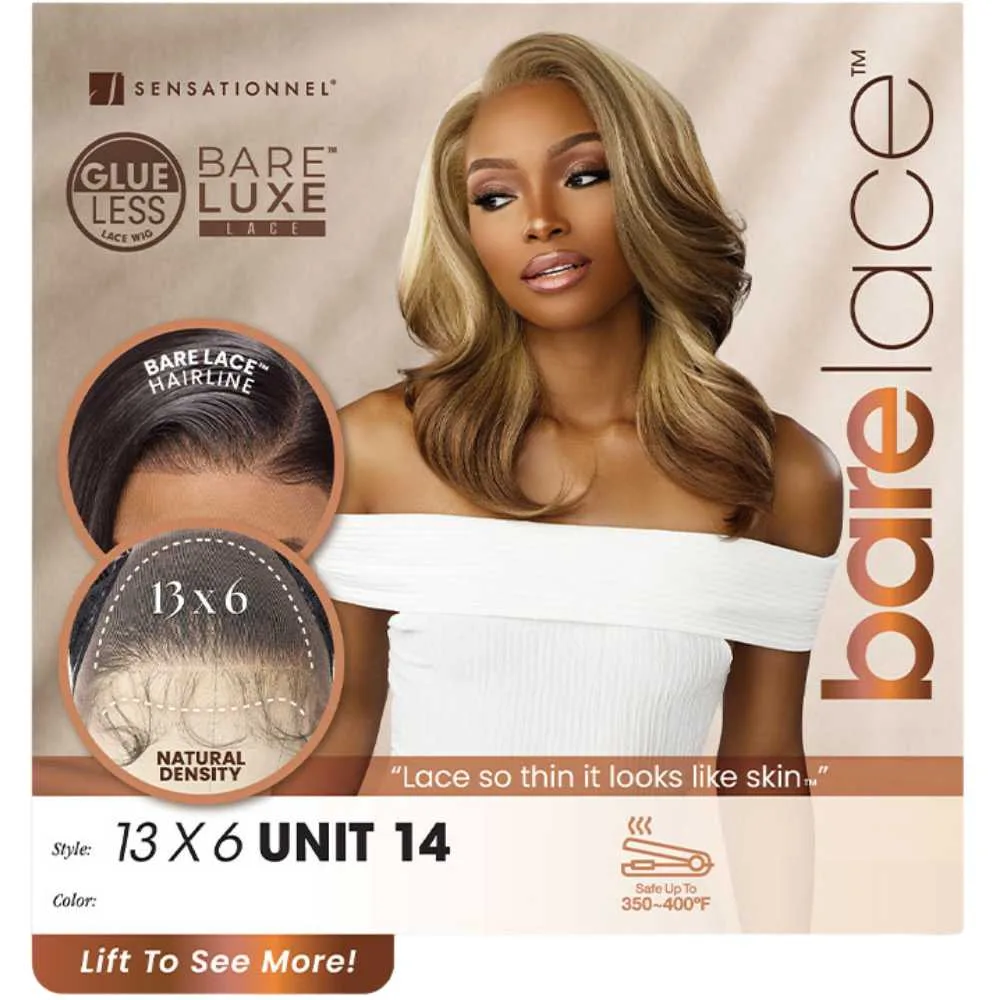 Sensationnel Bare Lace Synthetic 13X6 HD Glueless Lace Wig - Unit 14 thumbnail 8