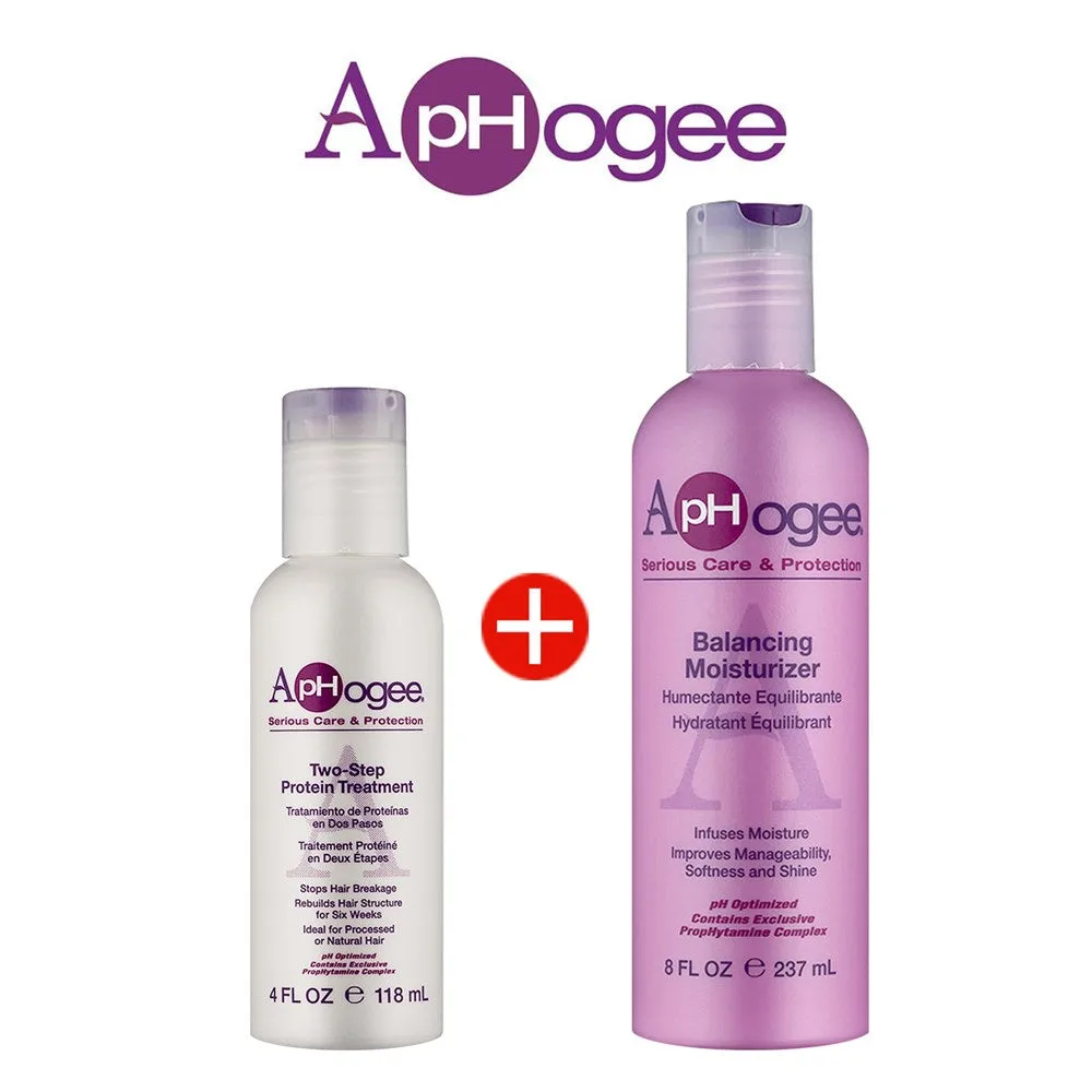 APHOGEE Combo -Two Step Treatment (4oz) &amp;amp; Balancing Moisturizer (8oz)