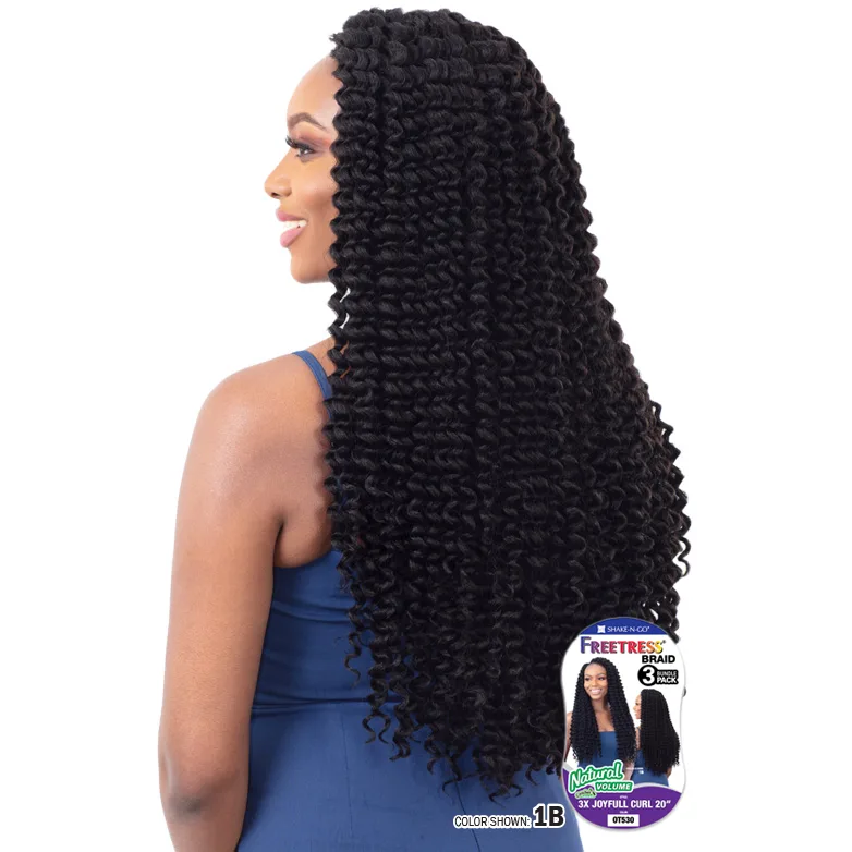 FreeTress: 3X Joyfull Curl 20" Crochet Braids - FINAL SALE thumbnail 3