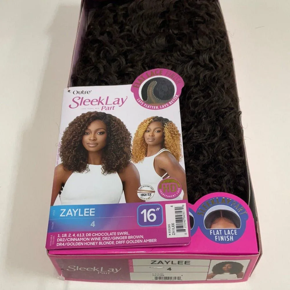Outre Sleeklay Part HD Synthetic Lace Front Wig - Zaylee thumbnail 8