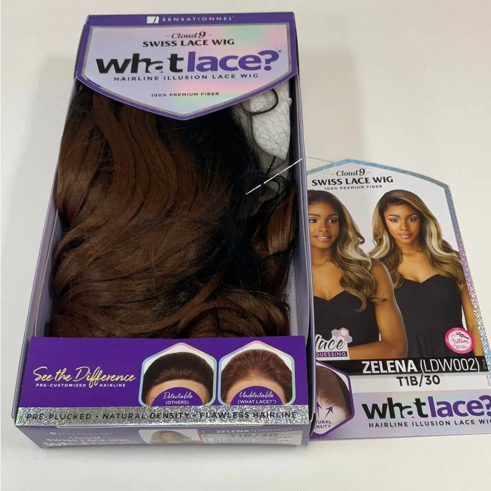 Sensationnel Cloud 9 What Lace Synthetic 13x6 Lace Front Wig - Zelena thumbnail 13