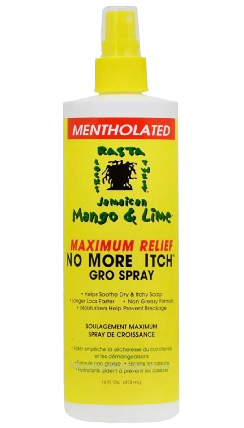 Jamaican Mango & Lime No More Itch Gro Spray (Maximum Relief)