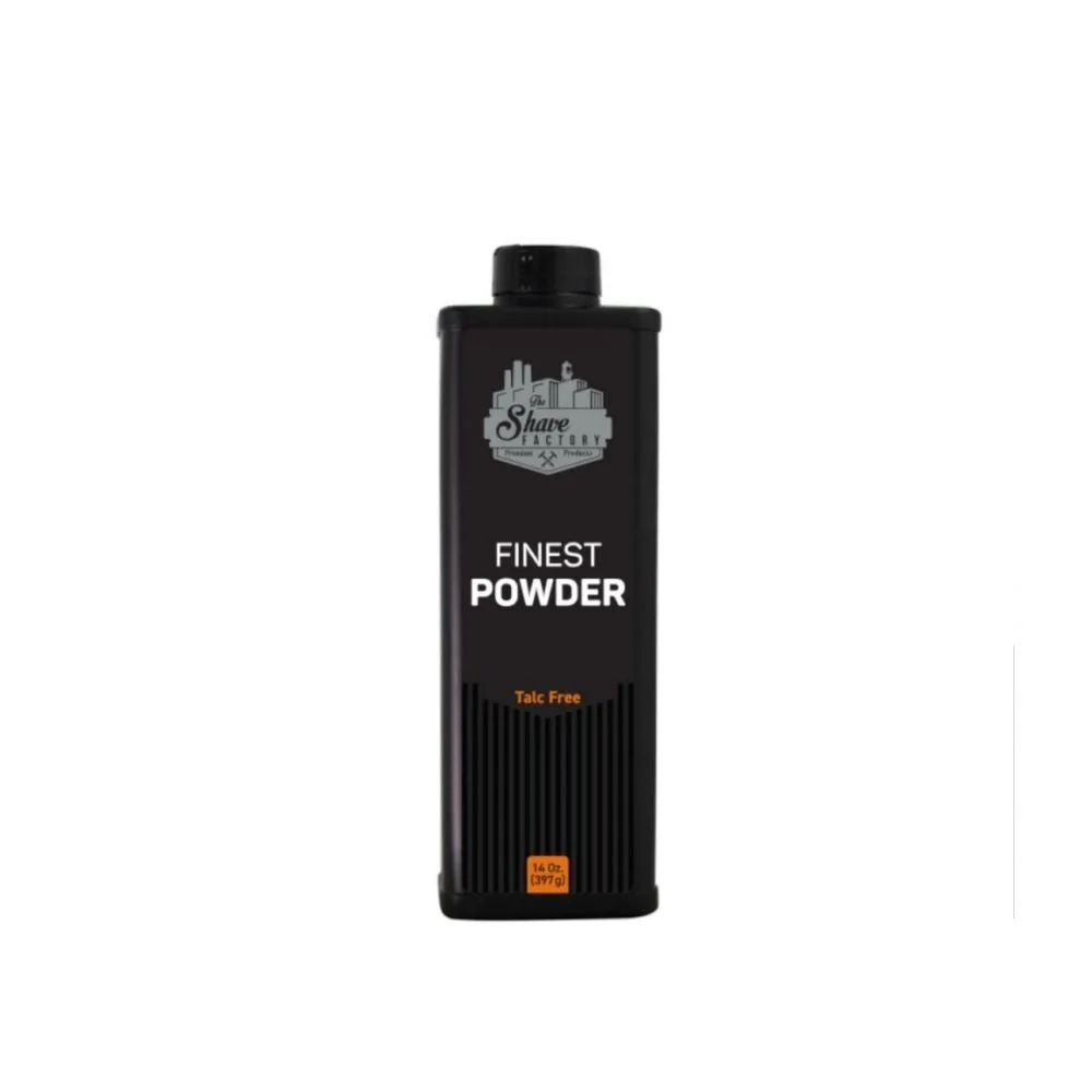 The Shave Factory Finest Powder Talc Free 14 oz