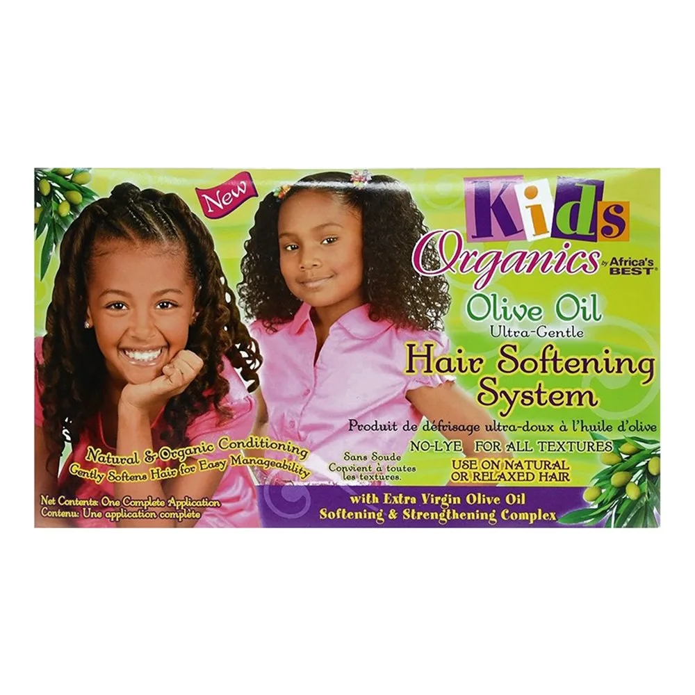 Africa's Best Kids Organics Olive Oil Hair Softening System Kit