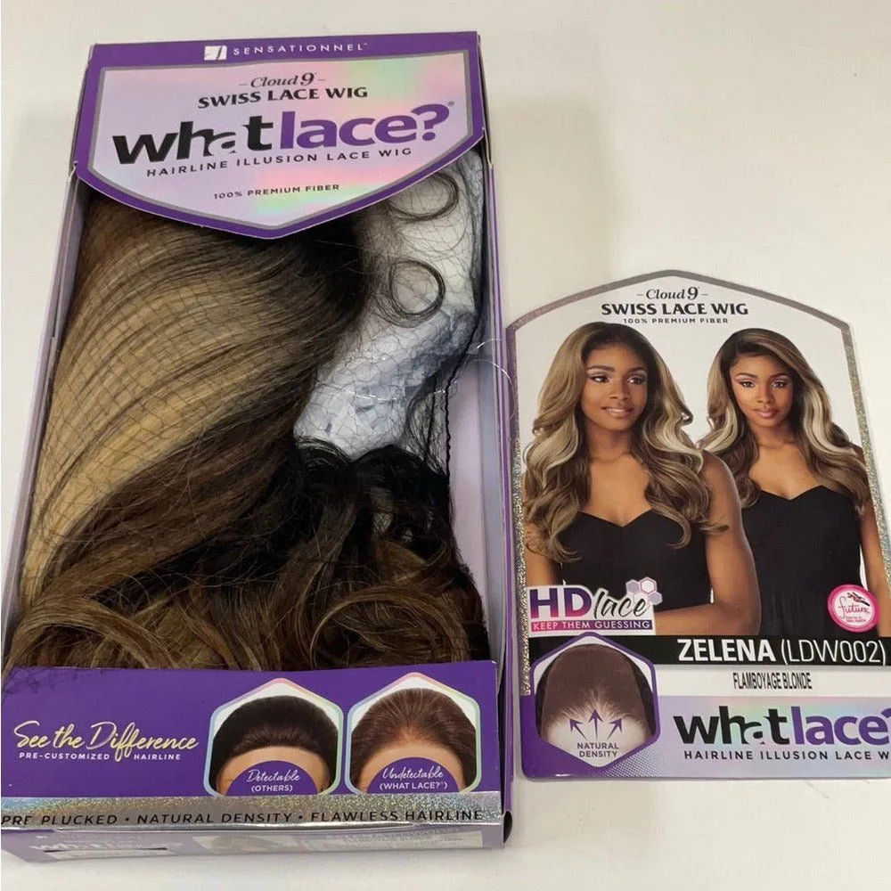 Sensationnel Cloud 9 What Lace Synthetic 13x6 Lace Front Wig - Zelena thumbnail 7