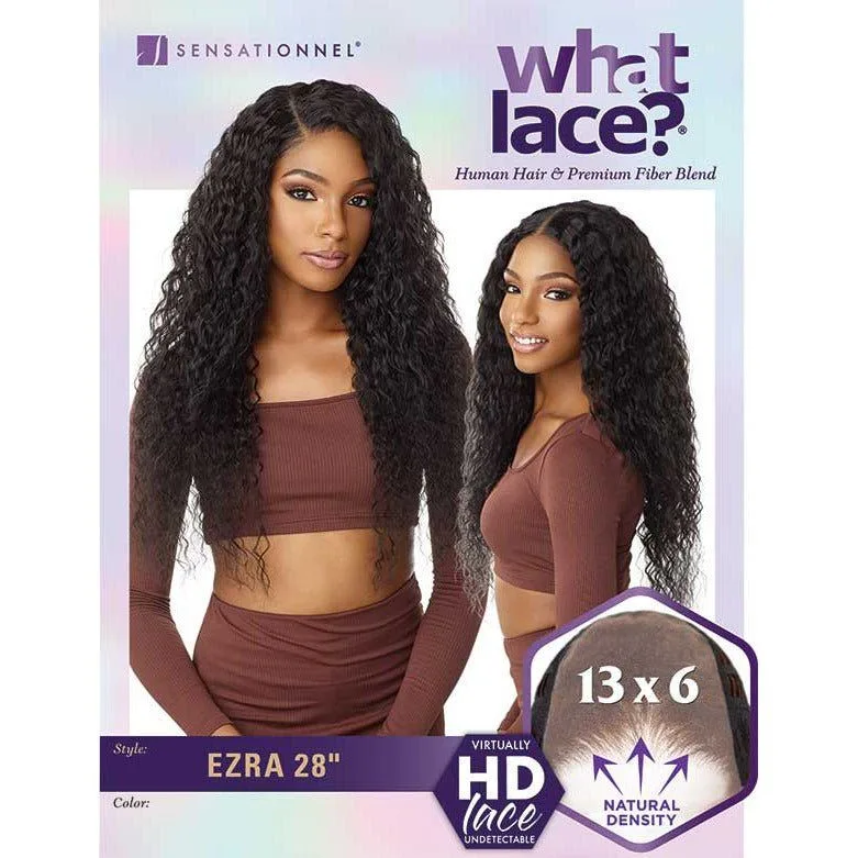 Sensationnel What Lace 13×6 HD Human‑Blend Wig – Ezra 28″ thumbnail 5