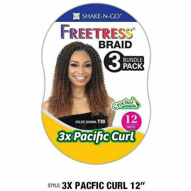 FreeTress: 3X Pacific Curl 12" Crochet Braids - FINAL SALE thumbnail 3