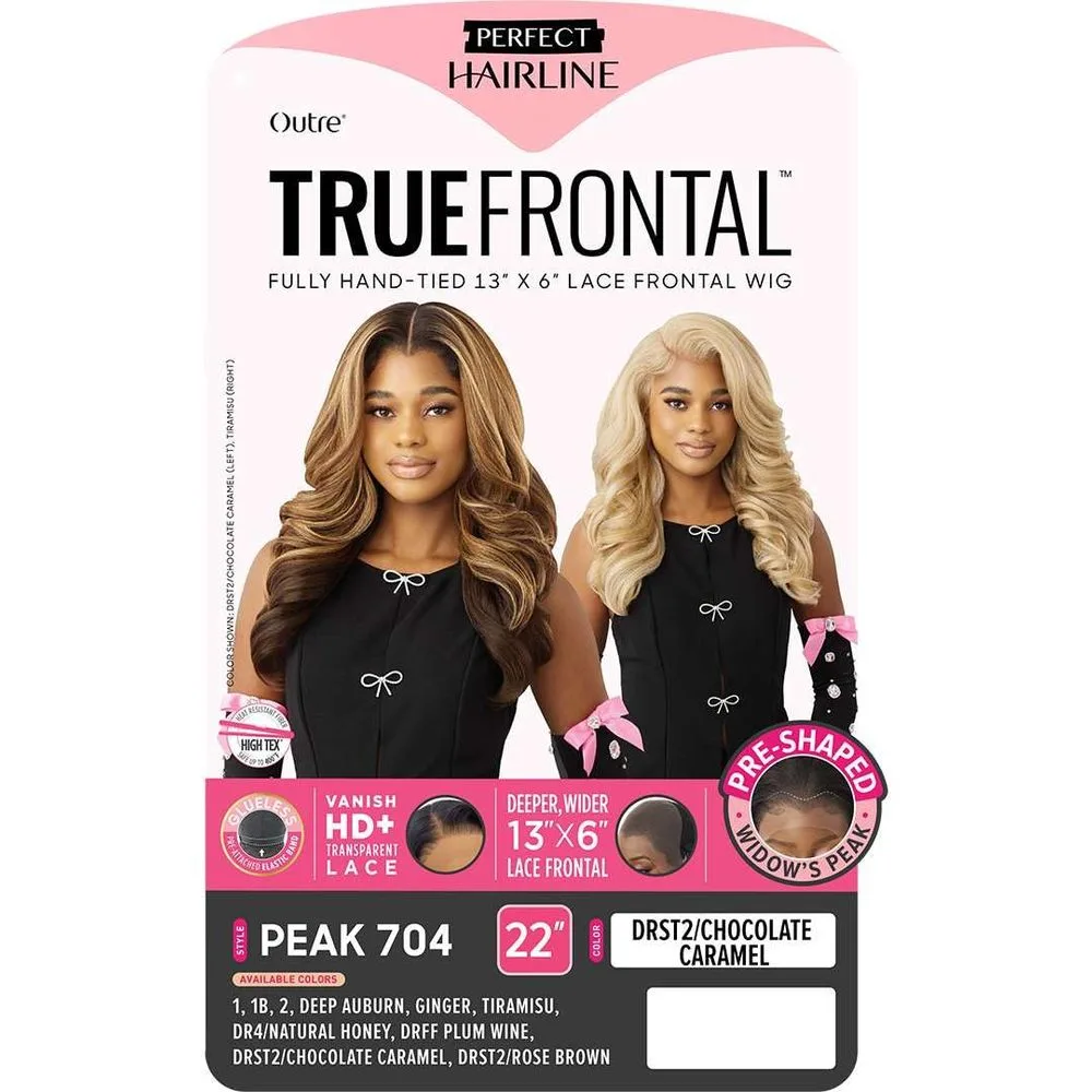 Outre Perfect Hairline True Frontal 13x6 HD Lace Front Wig - Peak 704 thumbnail 2