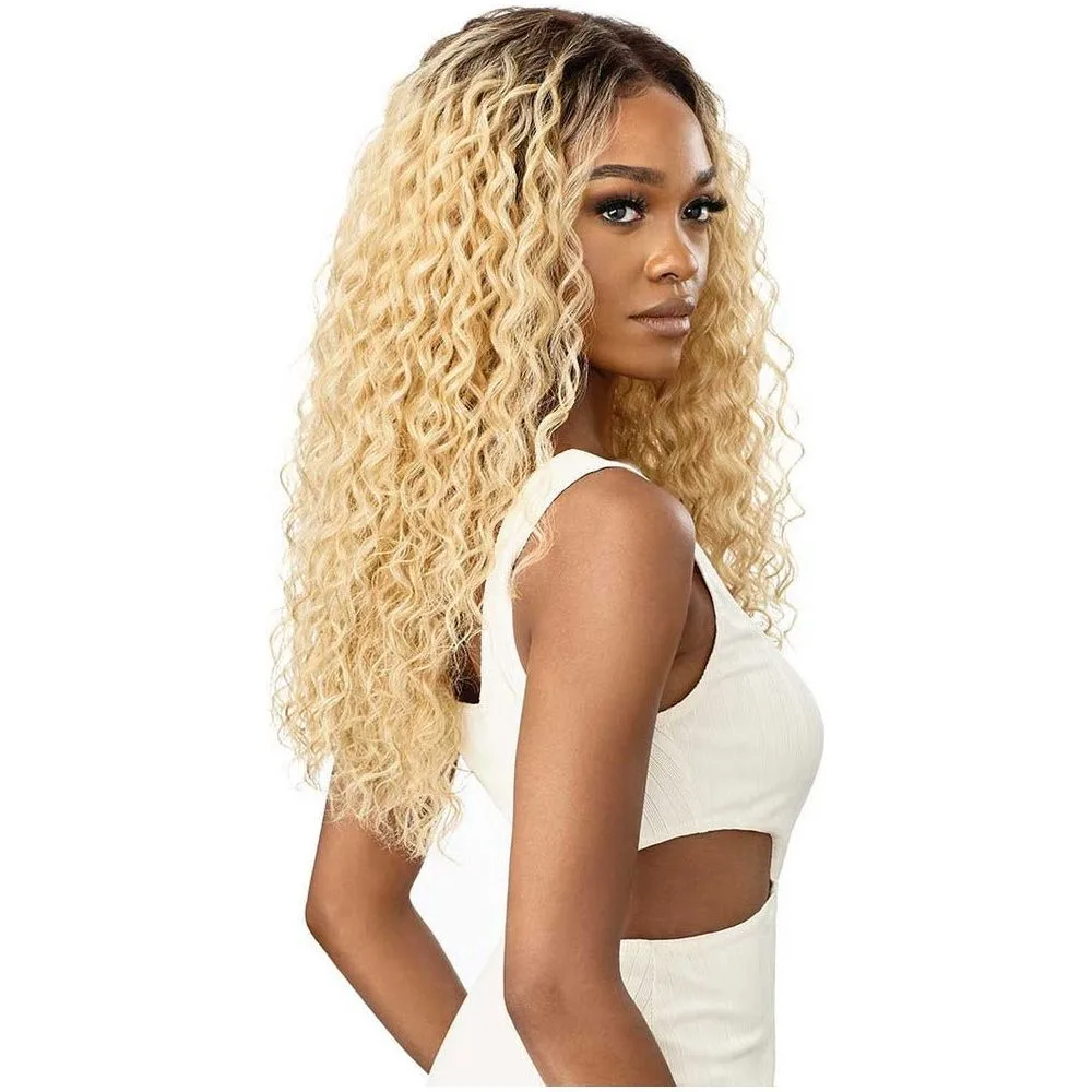 Outre 360 Frontal Lace Wig 13x6 Lace Frontal Human Blended Wig - Roshan thumbnail 3