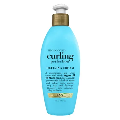 OGX Moroccan Curling Perfection Defining Hair Cream, 6 Oz