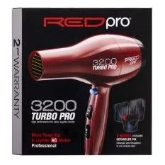 Red Pro 3200 Turbo Pro AC Blow Dryer