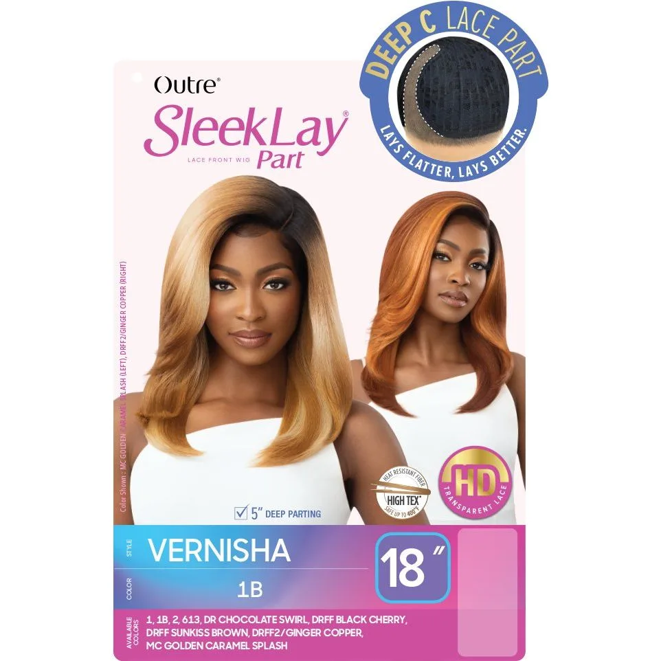 Outre SleekLay Part Synthetic Deep C Lace Wig - Vernisha thumbnail 6