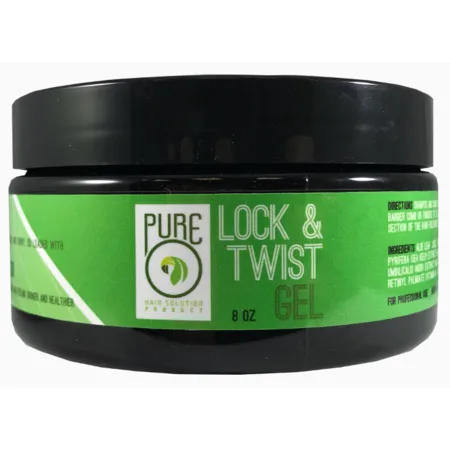 Pure O Hair Solutions: Lock & Twist Gel 8oz