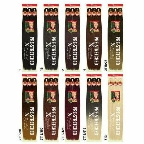 X-Pression: 3X Ultra Pre-Stretched Braid 72" Braiding Hair thumbnail 2