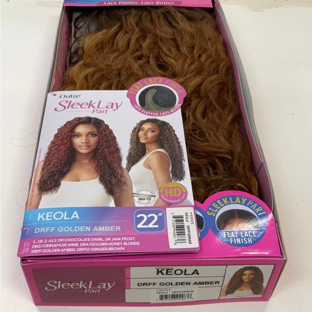Outre Sleeklay Part Synthetic L-Part Wig - Keola thumbnail 13