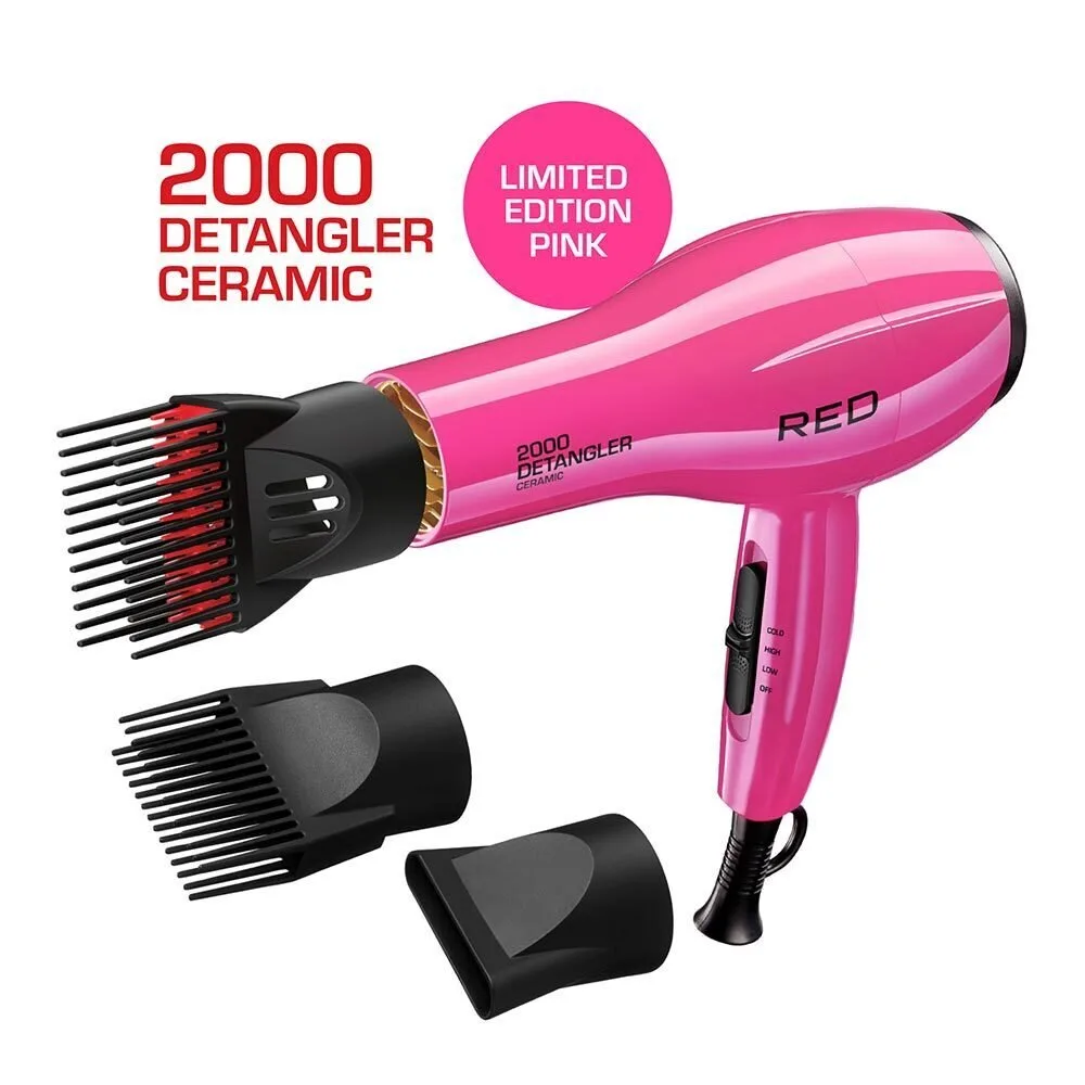 Red By Kiss Ceramic Detangler Hair Dryer - 2000W thumbnail 3