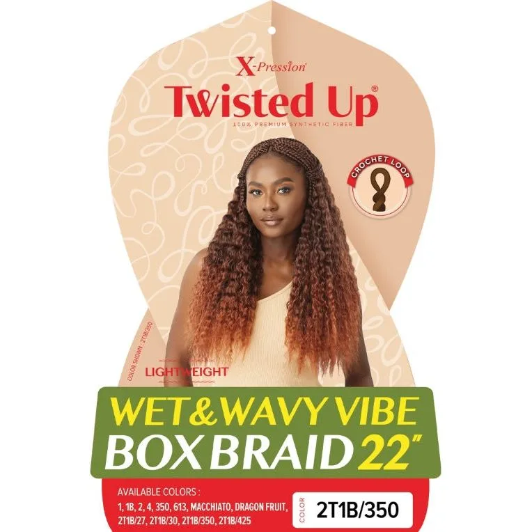 Outre: Xpression Twisted Up Wet & Wavy Vibe Box Braid 22" thumbnail 2