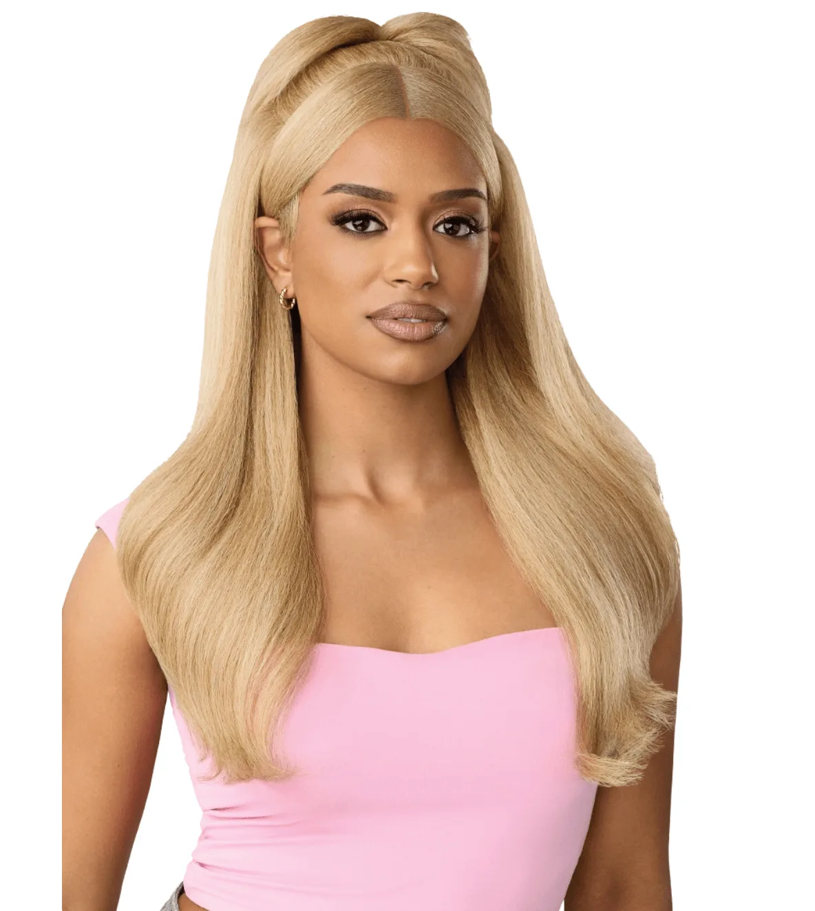 Outre Perfect Hairline True Frontal 13x6 HD Lace Front Wig - Peak 714 thumbnail 4