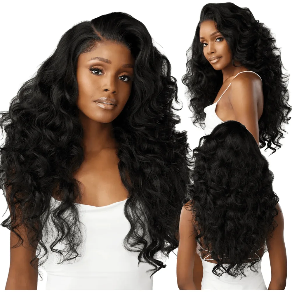 Sensationnel Bare Lace Human Hair Blend Full Lace Wig - Unit 4